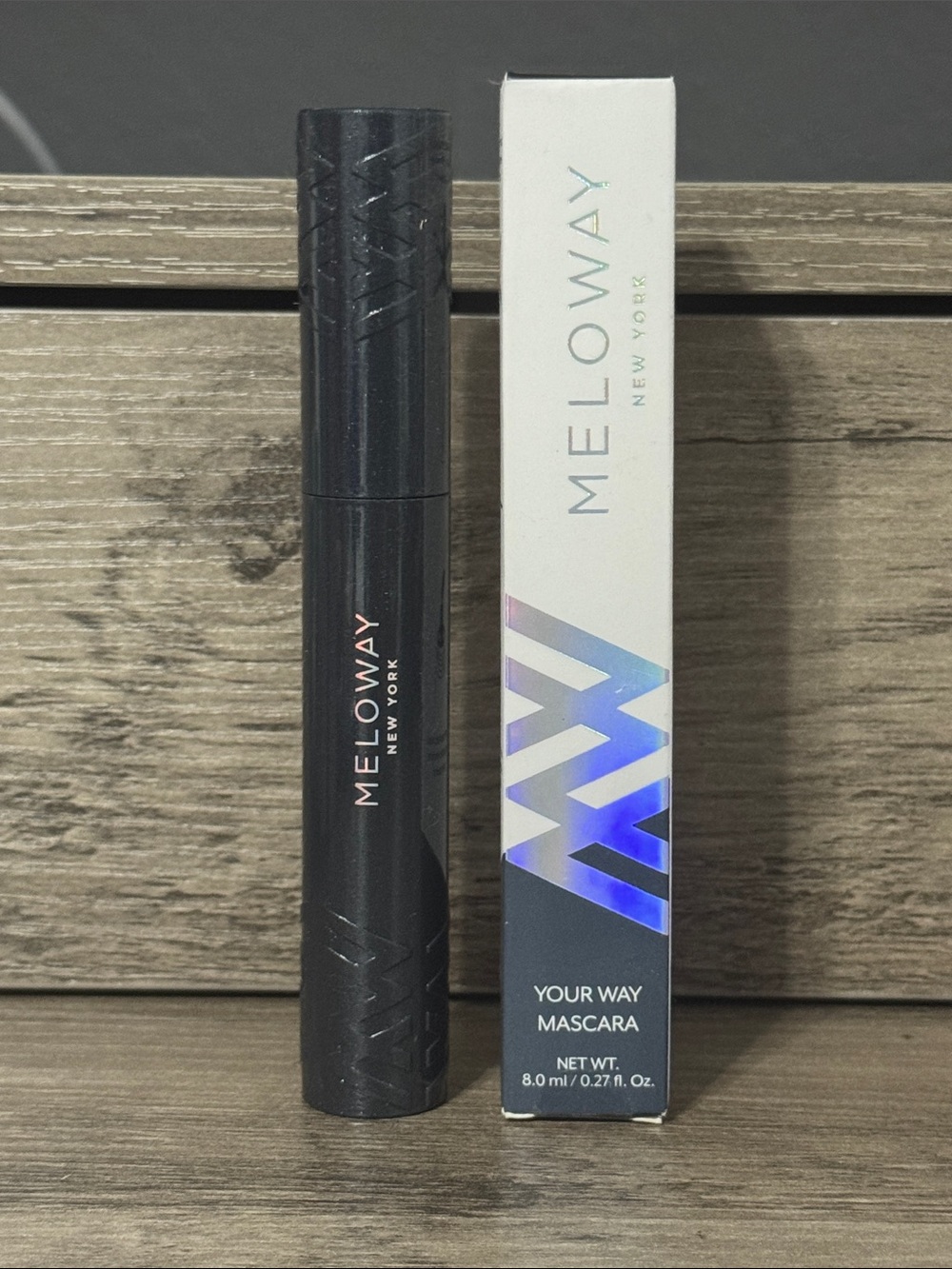 Meloway Your Way Mascara ~ Super Black ~ 0.27oz new in box